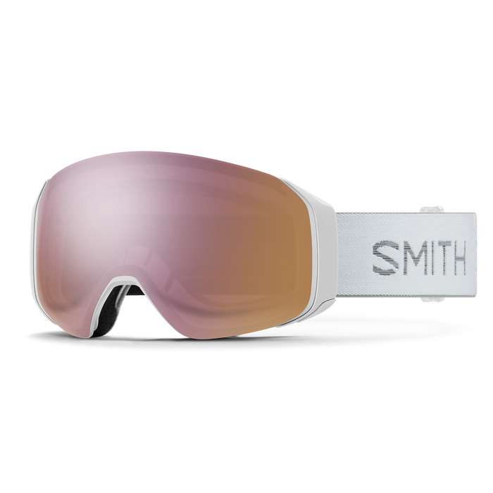 4D MAG S, White Chunky Knit + ChromaPop Everyday Rose Gold Mirror Lens, hi-res